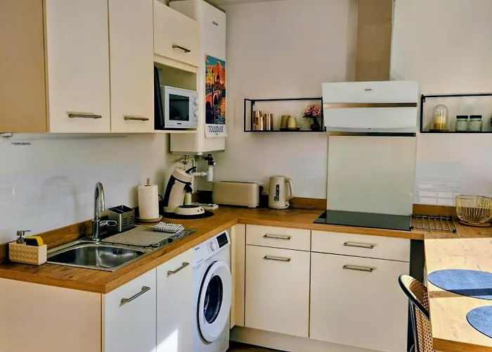 Neuf Pour 2 Personnes, Hypercentre Toulouse, Calme * 툴루즈