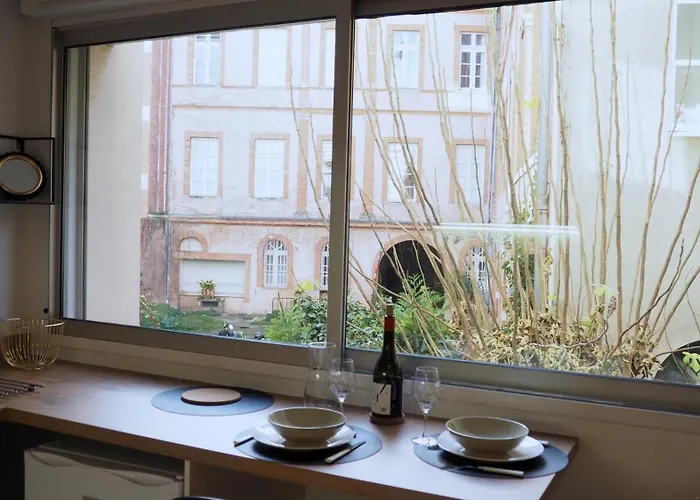 Studio Neuf Pour 2 Personnes, Hypercentre Toulouse, Calme טולוז